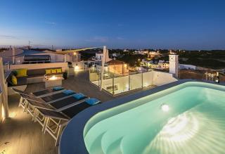 Stylish & Modern Carvoeiro Villa 2 Bedrooms Villa Benagil Stunning Views & Roof Terrace With Private Heated Pool Algarve - 8