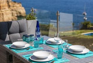 Stylish & Modern Carvoeiro Villa 2 Bedrooms Villa Benagil Stunning Views & Roof Terrace With Private Heated Pool Algarve - 4