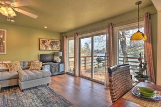 Updated Deck and Dock Lakefront Home in Hot Springs - 4