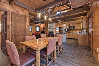 Pocono Log Cabin Fireplace, Fire Pits and Amenities - 6