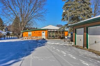 4 Season, Waterfront Houghton Lake House with Dock! - 8