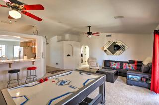 Patio, Rooftop Deck & Mtn Views: Lake Havasu Home! - 8