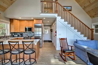 Lakefront Meredith Home Private Beach and Fire Pit! - 4