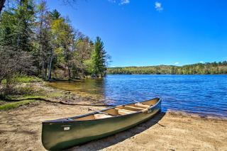 Lakefront Meredith Home Private Beach and Fire Pit! - 9