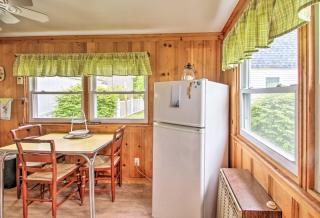 Beachfront Sebago Cottage with Deck and Grill! - North Sebago - 4