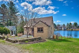 Picturesque Cottage with Sunroom on Ashmere Lake! - 6