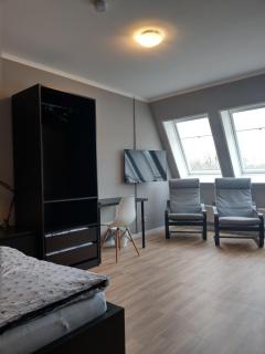 Moderne Monteurwohnung mit Dachterrasse für 4 Personen - Schipkau - 6