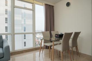 Best Price and Comfortable 2BR with Private Lift Apartment at Menteng Park By Travelio - Jakarta - 1