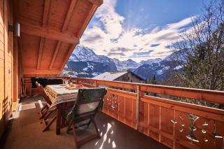 Chalet Bergfrieden Penthouse - Wengen - 7
