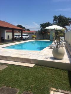 Itanhaém Maravilhosa, Bilhar, Sky, WiFi, Piscina e churrasqueira grande, Gramado, Casa linda de alto padrão a 600m praia - Itanhaém - 7