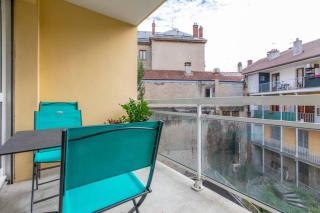 Appartement terrasse Stella Casino centre classé 3 étoiles - Aix-les-Bains - 3