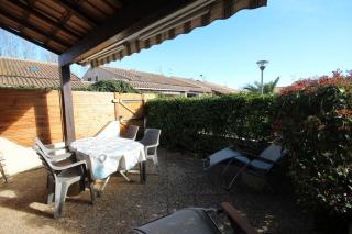 Villa d'angle, 5 couchages, 2 chambres etage, terrasse Sud parking dans résidence sécurisée, WIFI , piscine commune 400m de la mer LRJP123 - Portiragnes - 9