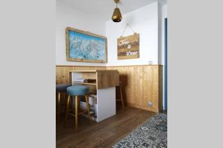 Studio chaleureux de 4 - 5 personnes, ski aux pieds - 5