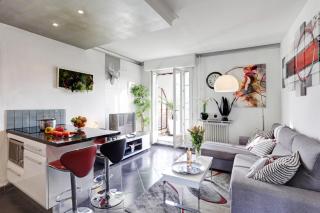 LE MANTEGA - F2 MODERNE,CENTRE VILLE, 2 GRANDES TERRASSES,CLIMATISATION, ASCENSEUR - Nice - 5
