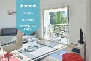 1-Br Sea view Luxury Residential with pool - Cannes - 0