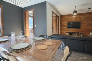 Magnifique T5 Duplex de Grand Standing 120m2 neuf classé 4 étoiles pour 8 personnes en plein centre de Saint-Lary-Soulan - Saint-Lary-Soulan - 8