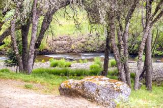 Walk to River Secluded Placerville Cabin with Deck - Fair Play - 0