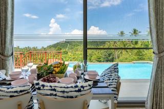 3BR Beautiful New Villa Mikia SDV007 with amazing Sea and Mountain Views-By Samui Dream Villas - Mae Nam - 0
