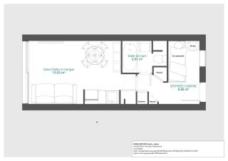 Studio cabine vue mer, piscine panoramique, parking couvert - 3