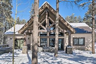 Custom Angel Fire Home Views, Hot Tub and Fire Pit! - 9