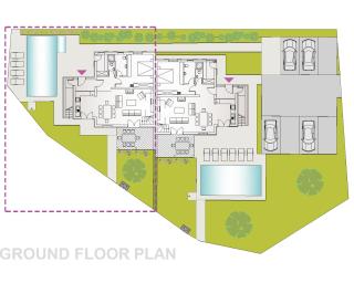 Complex of 2 villas Olivia-Marisol with 2 private pools for up to 20 persons, 200m from the beach - 3