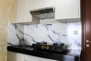 Minimalist 1BR Apartment at M-Town Signature By Travelio - 2