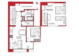 Appartement une chambre un lit double - Lanslebourg-Mont-Cenis - 1