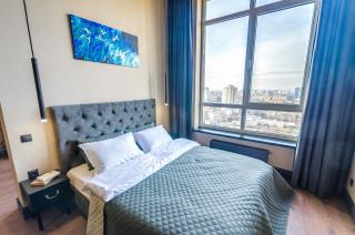 Penthouse Art on the 25th floor, loft business class apartments - Kyiv - 6