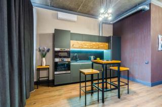 Penthouse Art on the 25th floor, loft business class apartments - 3