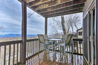 1 Mi to Slopes Beech Mtn Retreat with Balcony! - Beech Mountain - 9