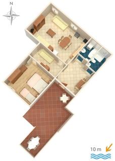 Apartments by the sea Metajna, Pag - 6395 - Zubovići - 8