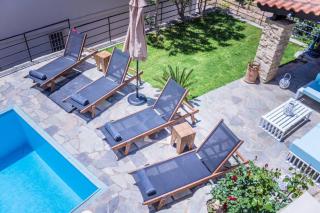 Villa Ventus, 40sqm private pool & hot tub! - Roussospítion - 8