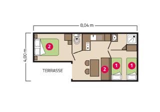 Camping Le Petit Rocher - 9