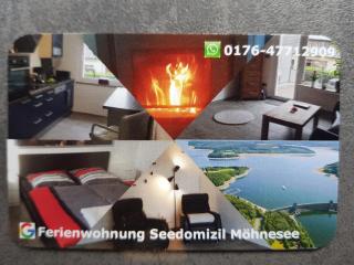 --- SEEDOMIZIL --- moderne Ferienwohnung mit Terrasse - Möhnesee - 4