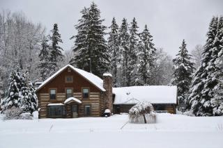 Soak, Relax and Explore! Log Cabin on the Wolf River - White Lake - 0