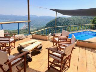 House Teigan of Villa Intaba Breath Taking Sea Views Corfiot Riviera Corfu Island Greece with Pool close to Ipsos Beach - Città di Corfù - 7