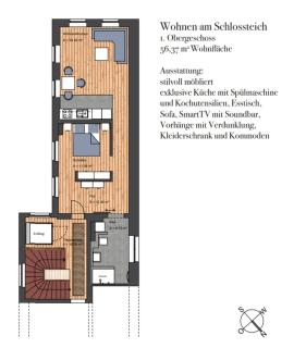 Wohnen am Schlossplatz Oldenburg - Oldenburg - 4