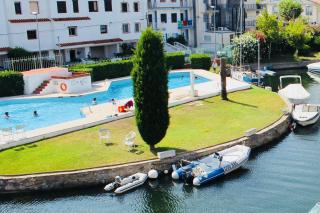 PORT SOTAVENT 2C - Apartamento en la Marina de Empuriabrava - piscina comunitaria, - parking - vistas al canal - cerca centro y playa - Empuriabrava - 6