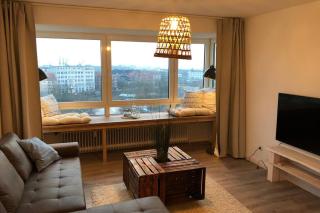 Yachtpanorama Weser und Yachthafenblick 1 Zi 7OG - 9