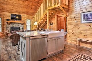 Lakefront Sevierville Cabin with Hot Tub and Fire Pit! - 7