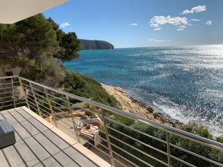 Moraira Sea front, first line, Air Conditioning, heating, First floor, 2 habs 4beds - Moraira - 0