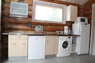 Pialous:Chalet en rondins avec Espace Détente - 4