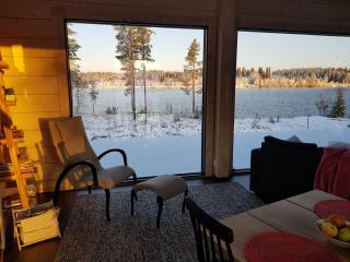 Huvila erämaajärven rannalla Taivalkoskella - Jokijärvi - 3