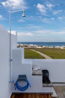 PURE WHITE 1BD house with amazing Sea Views in Naousa - Naousa - 4