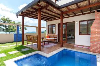 Safira - Linda c/3 suites, frente mar, piscina, churr, garagem, Netflix e Wi-Fi - Paraty - 0