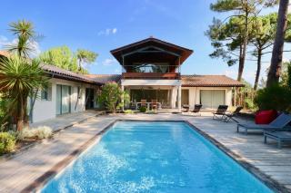 Exclusive Villa with large terrace and pool, high standard beaches in walking distance - Lège-Cap-Ferret - 9