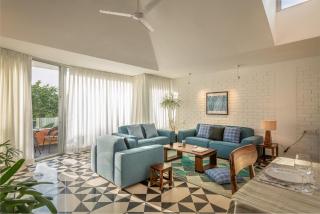 El Arbol Apartments - Rooftop pool-Near Candolim-Wifi-24 hour Security - 5