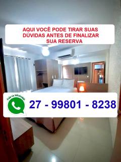 MAIOR NOTA - 2 Quartos com AR CONDICIONADOS SPLIT, Air Fryer, Wi-Fi, Disney Plus, Star Plus, HBO Max, Guarda Sol, Cadeiras de Praia, Caixa Térmica, Churrasqueira, Rede para Descanso e Chuveirão - 8 pessoas - CONFORTO Máximo - Melhor Localização!! - Guarapari - 0