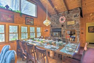 Riverfront Cabin in Alger with Patio and WiFi! - 1