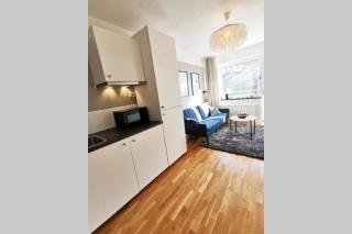 Stilren studiolägenhet på 20 kvm nära havet och centrum! Stationsterrassen 7 - 0